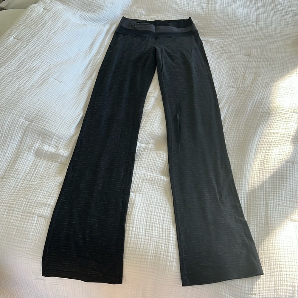 Lululemon Boot Cut Grey Leggings
